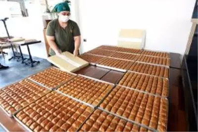 Karantinadaki kadın mühendis, yurt çalışanlarına teşekkür için 30 tepsi baklava ısmarladı Karantinadaki kadın mühendis, yurt çalışanlarına teşekkür için 30 tepsi baklava ısmarladı