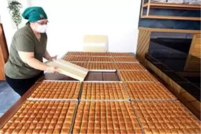 Karantinadaki kadın mühendis, yurt çalışanlarına teşekkür için 30 tepsi baklava ısmarladı Karantinadaki kadın mühendis, yurt çalışanlarına teşekkür için 30 tepsi baklava ısmarladı