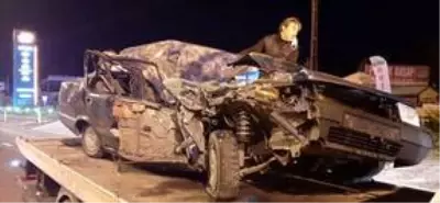 Ordu'da park halindeki kamyona çarpan otomobilin sürücüsü ağır yaralandı Ordu'da park halindeki kamyona çarpan otomobilin sürücüsü ağır yaralandı