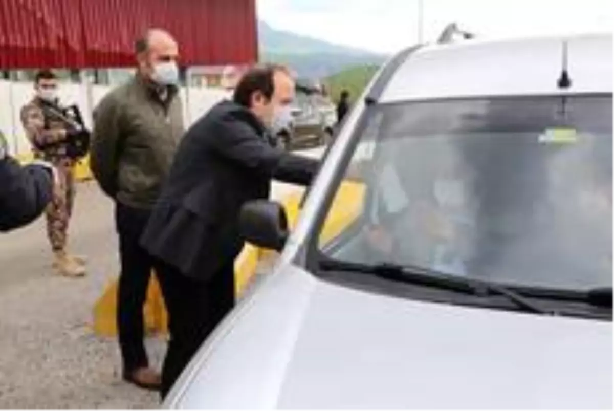 Vali Pehlivan, Trafik Haftasında kontrol noktalarını ziyaret etti