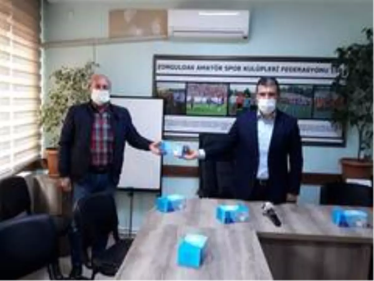 103 kulübe 5 bin adet maske dağıtımı başladı