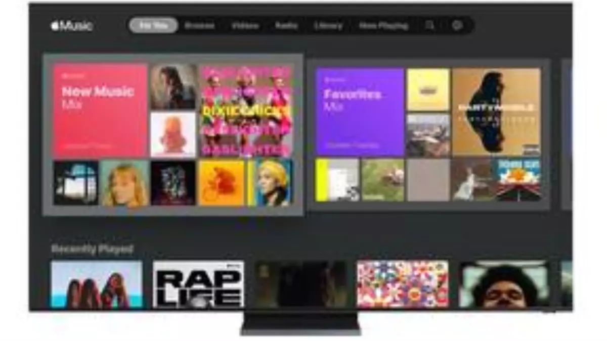 Apple Music, Samsung Smart TV'lerde