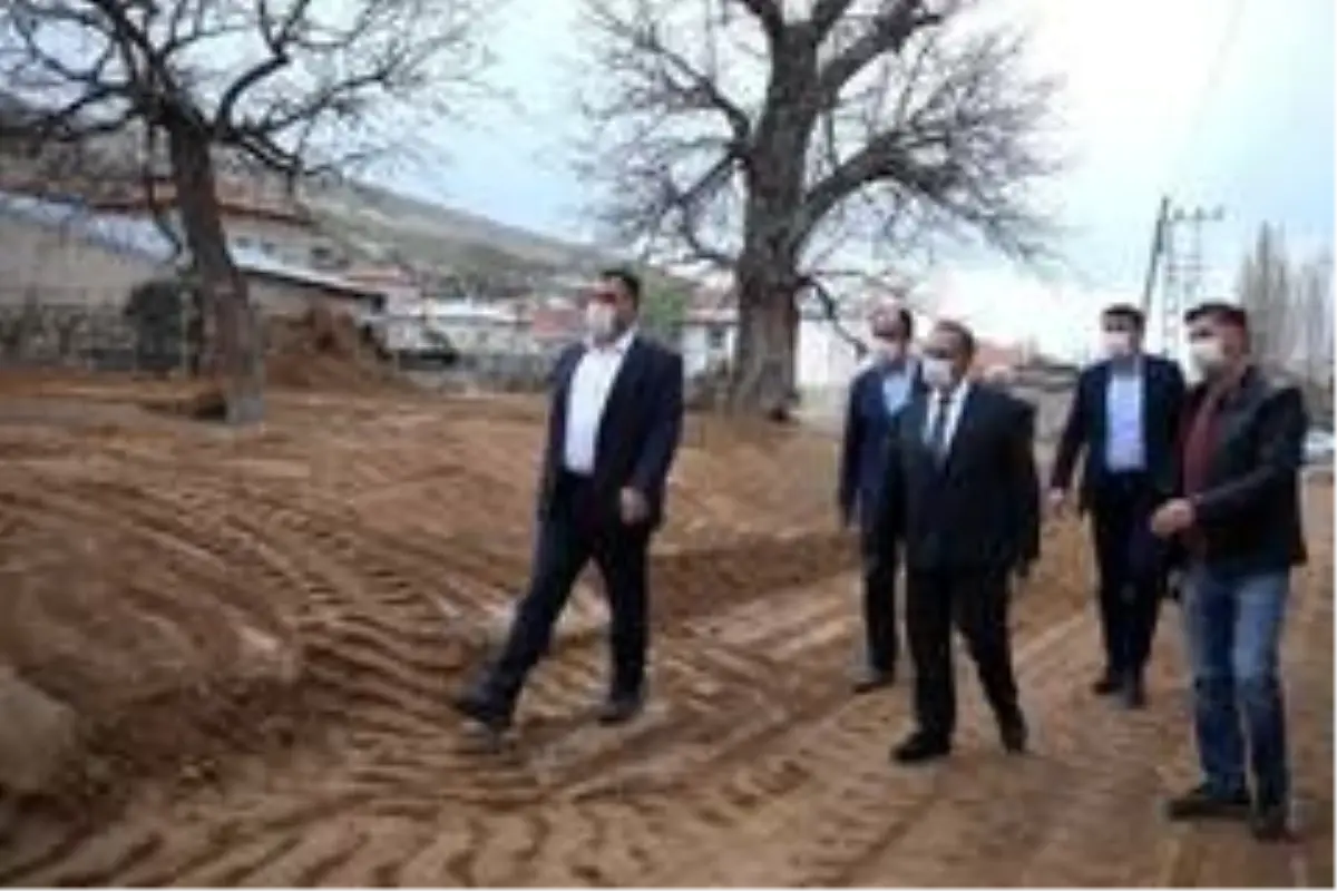Başkan Yalçın Koçcağız'da incelemelerde bulundu