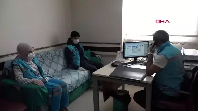 Hakkari�de 1500 kişiye evde sağlık hizmeti Haber