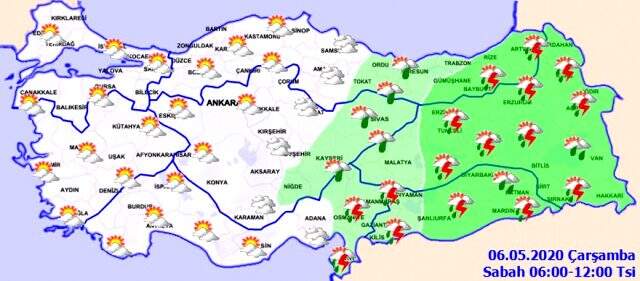 Meteoroloji'den 15 kentimiz için ani sel ve su baskını uyarısı