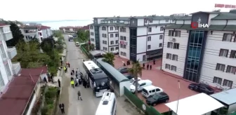 Sinop'taki gurbetçi vatandaşların karantina süreleri sona erdi