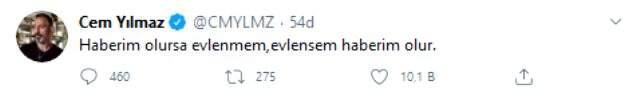 Cem Yılmaz, Serenay Sarıkaya ile evlenecek iddialarına yanıt verdi Cem Yılmaz, Serenay Sarıkaya ile evlenecek iddialarına yanıt verdi
