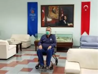 Türkiye'de plazma tedavisinin ilk uygulandığı korona hastası taburcu oldu
