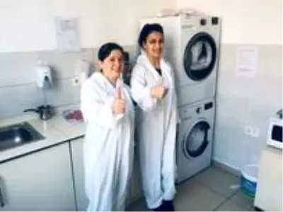 Uşak Üniversitesinden sağlık personeline çamaşır makinesi hediyesi ile destek Uşak Üniversitesinden sağlık personeline çamaşır makinesi hediyesi ile destek