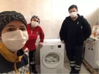 Uşak Üniversitesinden sağlık personeline çamaşır makinesi hediyesi ile destek Uşak Üniversitesinden sağlık personeline çamaşır makinesi hediyesi ile destek