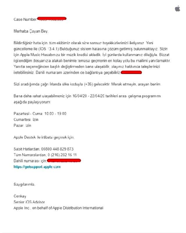 Apple'ın açığını bulan genç, 1,5 TL'lik müzik klibi ile ödüllendirildi