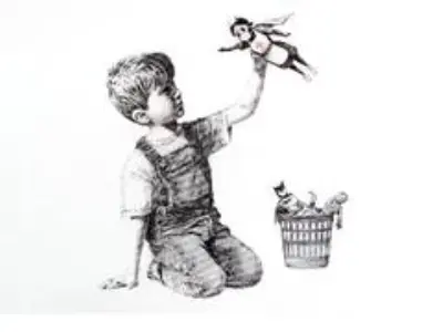Banksy'den hemşireler için Banksy'den hemşireler için
