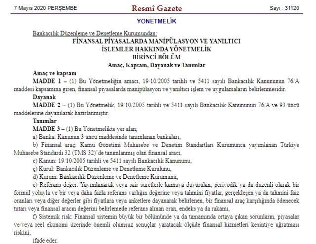 BDDK'dan manipülasyon ve yanıltıcı işlemler hakkında yeni yönetmelik: Döviz manipülatörlerine ceza kesilecek