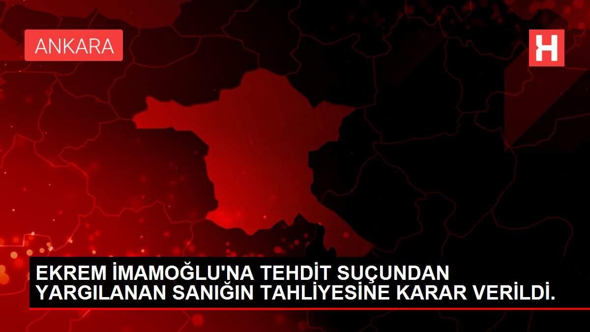 EKREM İMAMOĞLU'NA TEHDİT SUÇUNDAN YARGILANAN SANIĞIN TAHLİYESİNE KARAR VERİLDİ. EKREM İMAMOĞLU'NA TEHDİT SUÇUNDAN YARGILANAN SANIĞIN TAHLİYESİNE KARAR VERİLDİ.