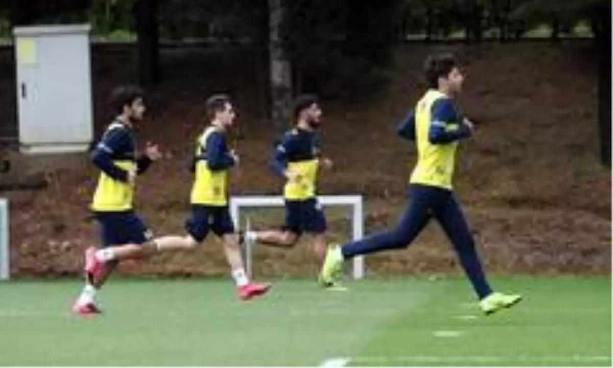 Fenerbahçe'de antrenmanlar sürüyor