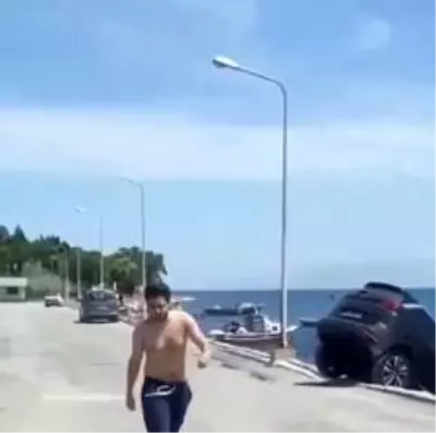 Lüks cipi denize atıp yoluna devam etmişti, psikolojik sorunları varmış Lüks cipi denize atıp yoluna devam etmişti, psikolojik sorunları varmış