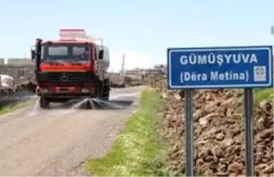 Mazıdağı'nda bir köyde karantina uygulaması sona erdi Mazıdağı'nda bir köyde karantina uygulaması sona erdi
