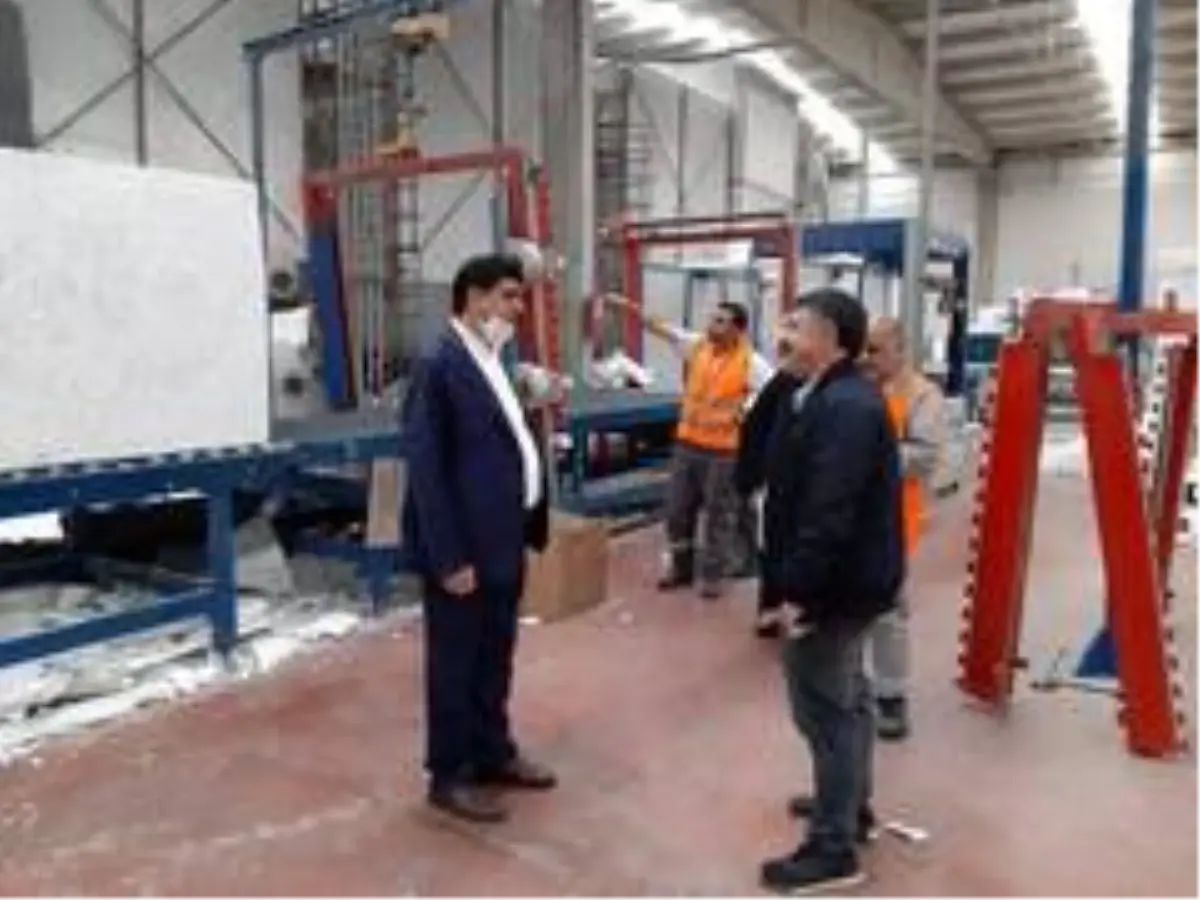 Rektör Alma'dan iki işletmeye ziyaret