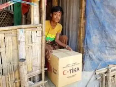 TİKA, Arakanlı mültecileri Ramazan'da da yalnız bırakmadı TİKA, Arakanlı mültecileri Ramazan'da da yalnız bırakmadı