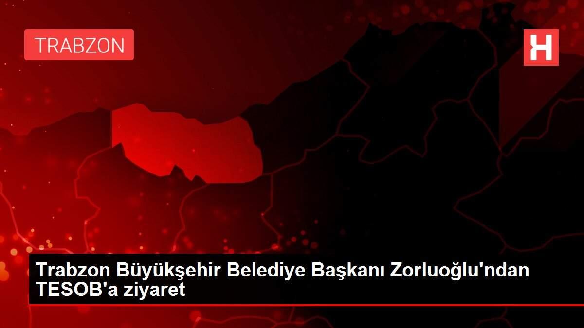 Trabzon Büyükşehir Belediye Başkanı Zorluoğlu'ndan TESOB'a ziyaret Trabzon Büyükşehir Belediye Başkanı Zorluoğlu'ndan TESOB'a ziyaret