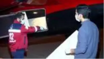 Ambulans uçak ilk kez radyoaktif ürün taşımak için havalandı Ambulans uçak ilk kez radyoaktif ürün taşımak için havalandı