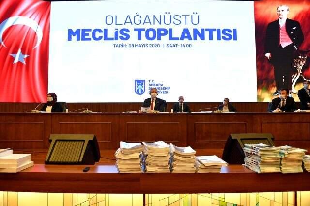 Ankara Büyükşehir Belediye Meclisi, Mansur Yavaş'a 100 milyon lira borçalanma yetkisi