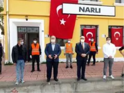 Belediye başkanından sıradışı dezenfekte Belediye başkanından sıradışı dezenfekte