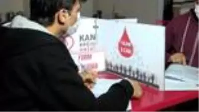 Malatya'da, sağlıkçılardan kan bağışı Malatya'da, sağlıkçılardan kan bağışı