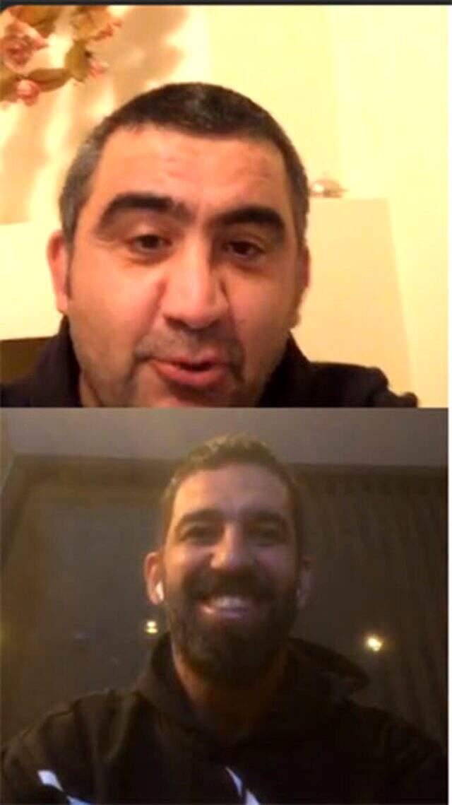 Ümit Özat'ın 'Fenerbaheç'ye gider misin?' sorusuna Arda Turan'dan yanıt: Herkes kendi tarafında güzel Ümit Özat'ın 'Fenerbaheç'ye gider misin?' sorusuna Arda Turan'dan yanıt: Herkes kendi tarafında güzel