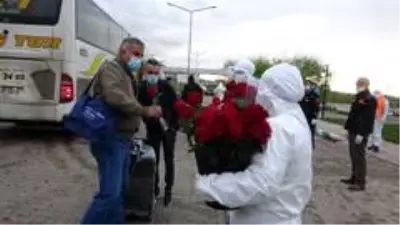 Almanya'dan getirilen 107 vatandaş yurda yerleştirildi Almanya'dan getirilen 107 vatandaş yurda yerleştirildi