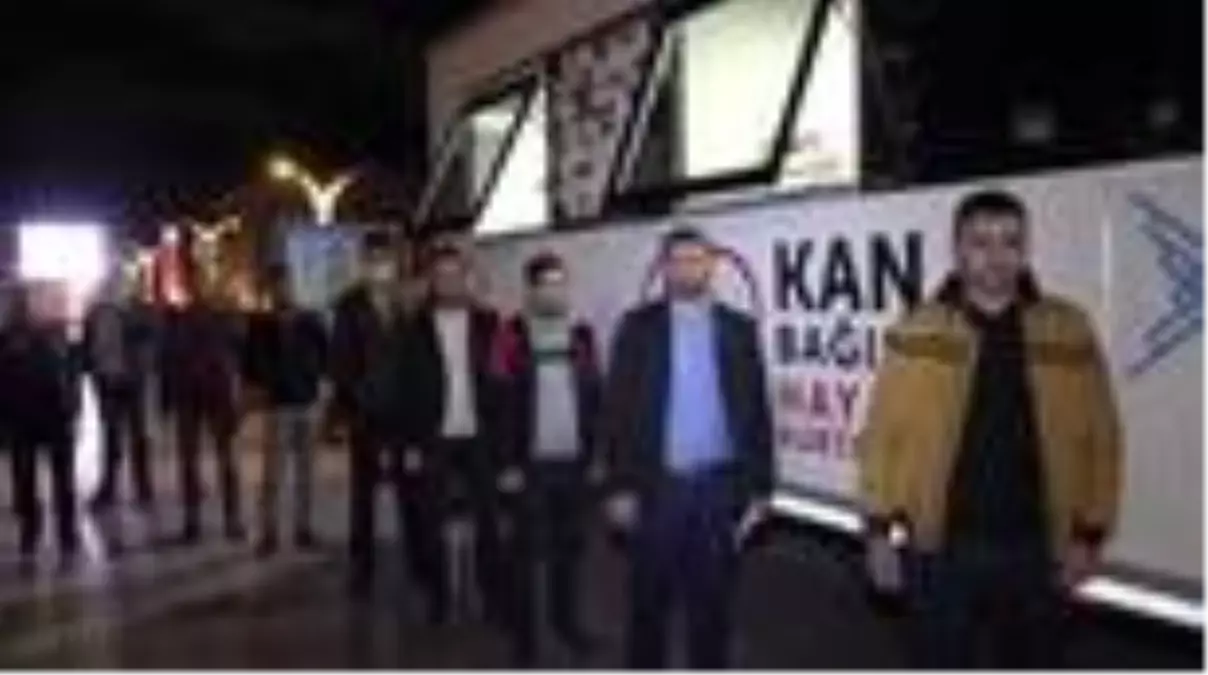 Erciş'te kan bağışı kampanyasına destek