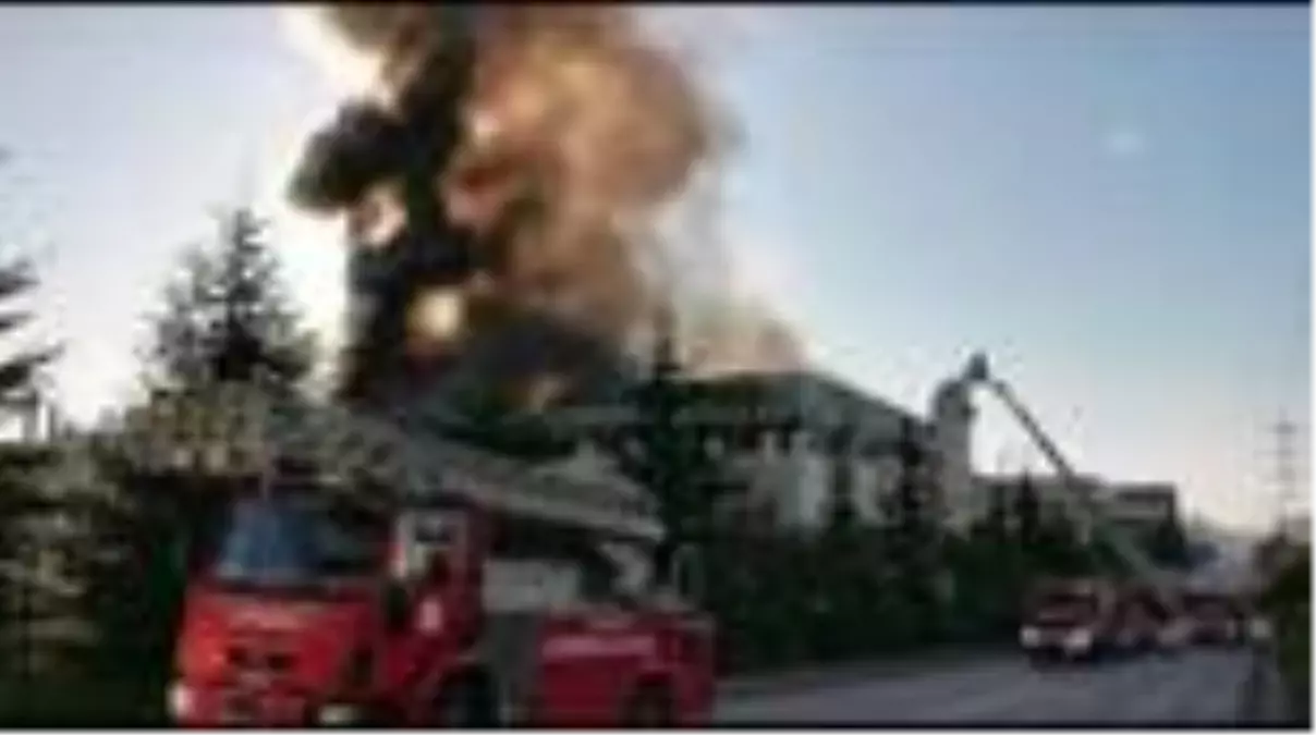 Kocaeli'de fabrika yangını