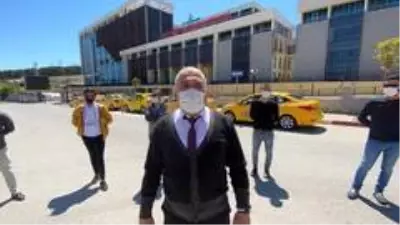Sultanbeyli'de taksicilerden sağlıkçılara ücretsiz taşıma hizmeti Sultanbeyli'de taksicilerden sağlıkçılara ücretsiz taşıma hizmeti