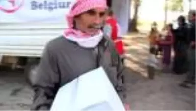 Belçikalı Müslümanlardan ihtiyaç sahiplerine gıda yardımı Belçikalı Müslümanlardan ihtiyaç sahiplerine gıda yardımı