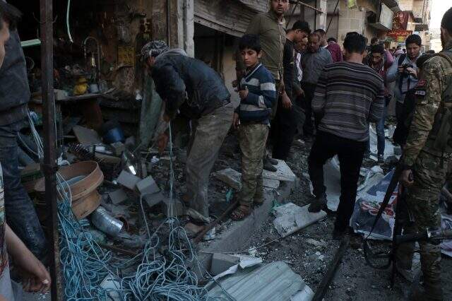 El-Bab'da iftar vakti bombalı terör saldırısı: 18 sivil yaralandı
