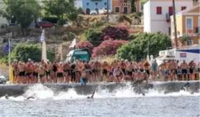 Meis Kaş Yüzme Yarışı'na korona engeli Meis Kaş Yüzme Yarışı'na korona engeli