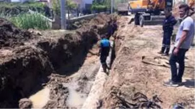 ASAT ilçelerde sorunlu hatları yeniliyor ASAT ilçelerde sorunlu hatları yeniliyor