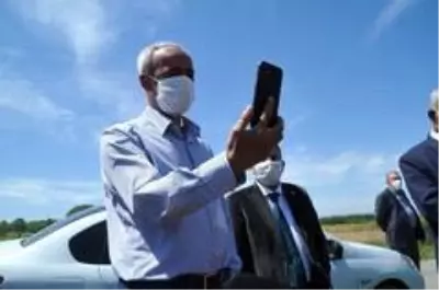 Bafra Ovası'nda damlama sulama çeltik ekimi Bafra Ovası'nda damlama sulama çeltik ekimi