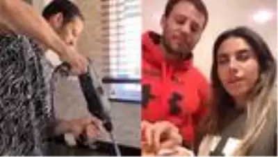 Çağan Atakan Arslan'dan matkaplı tatlı Çağan Atakan Arslan'dan matkaplı tatlı