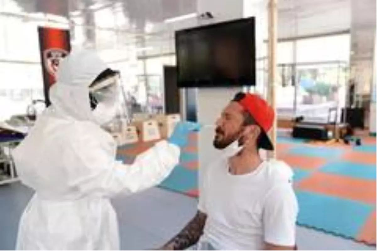 Gaziantep FK, korona virüs testinden geçti