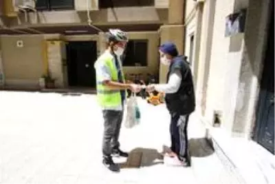 Salgınla mücadeleye bisikletli destek Salgınla mücadeleye bisikletli destek
