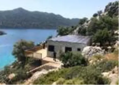 Koronayı fırsat bilip doğal sit alanına yapılan kaçak villa mühürlendi Koronayı fırsat bilip doğal sit alanına yapılan kaçak villa mühürlendi