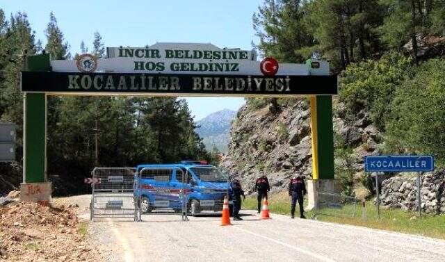 Berberin testinin pozitif çıktığı Bucak ilçesinde, sıkı karantina önlemleri alındı