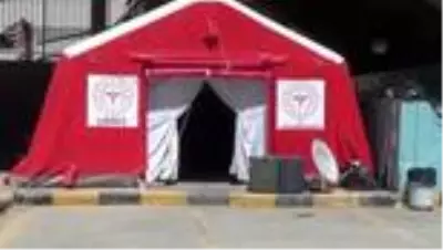 İran sınırındaki sahra hastanesinde görevli hemşireler unutulmadı İran sınırındaki sahra hastanesinde görevli hemşireler unutulmadı