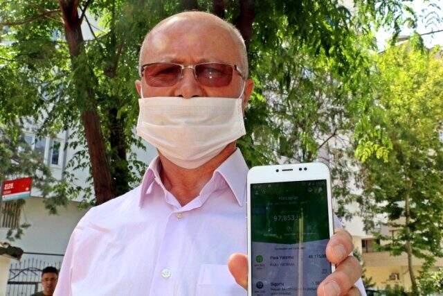 Nakit olarak çektiği 50 bin TL kredi, iki kere de hesabına yatırılan adam, parayı bankaya iade etti