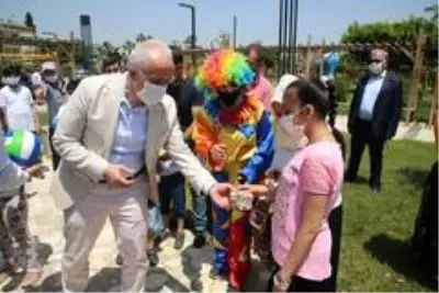 Başkan Gültak, parklara akın eden çocuklarla buluştu Başkan Gültak, parklara akın eden çocuklarla buluştu