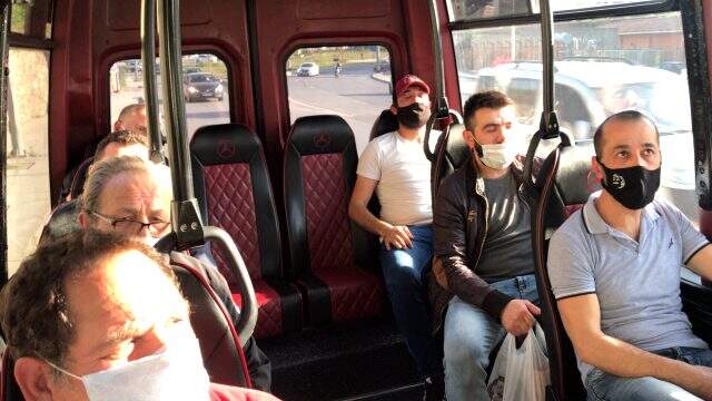Denetimlerde maskesiz yakalanan taksici: Yedik mi cezayı