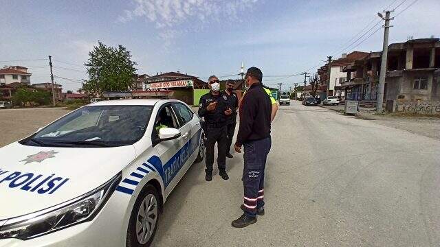 Küçük yaşta araç kullanan çocuk devriye atan polislerin dikkatinden kaçmadı
