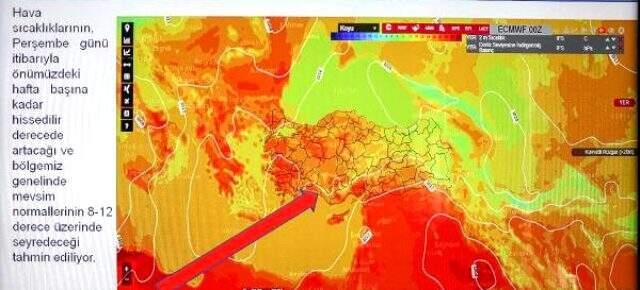 Pazar günü 'rekor sıcaklık' bekleniyor