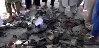 Saldırıda ölenlerden geriye ayakkabıları kaldı